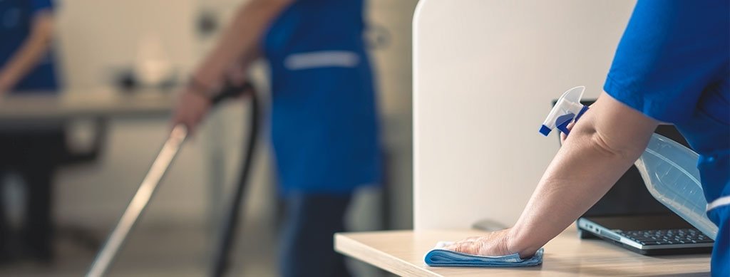 Commercial cleaning for hygiene